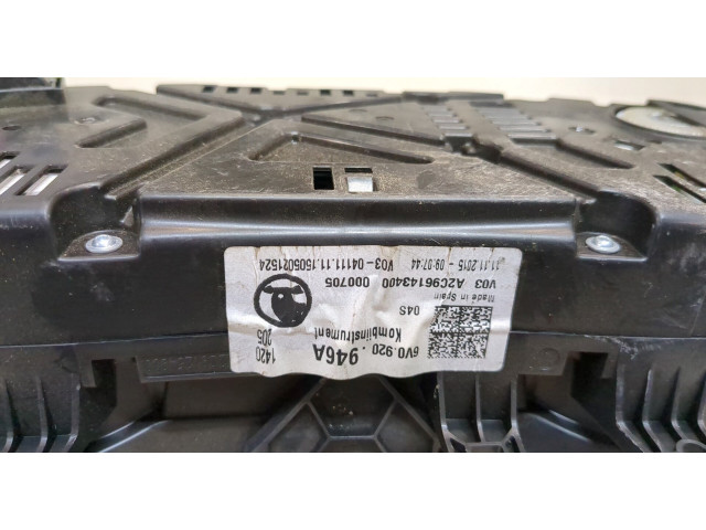 Панель приборов Skoda Fabia 2014-2018