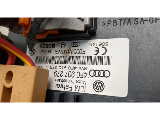 Блок комфорта  Audi A6 (C6) 2004-2011      4F0907279  
