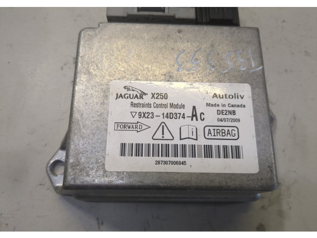 Блок управления подушками безопасности Jaguar XF 2007–2012