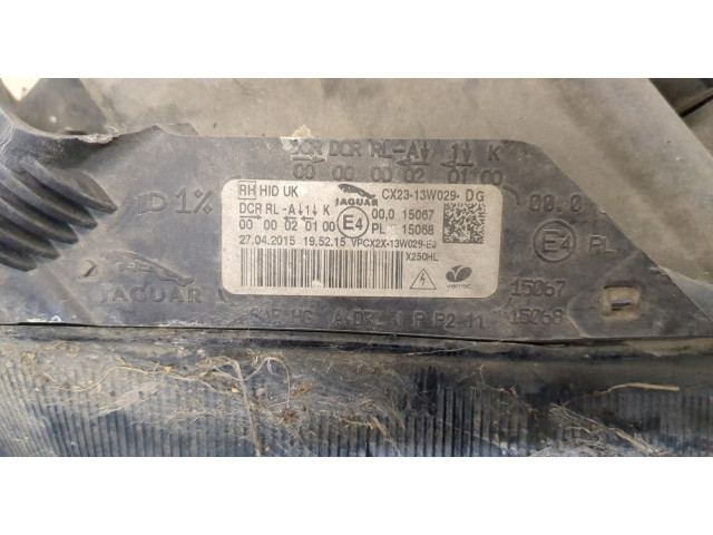 Фара передняя Jaguar XF 2007-2015 правая