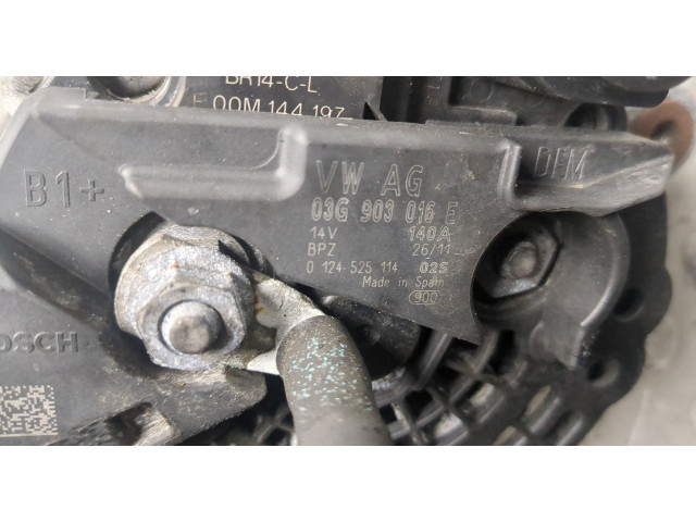 Генератор  Audi A5 (8T) 2007-2016       03G903016E    