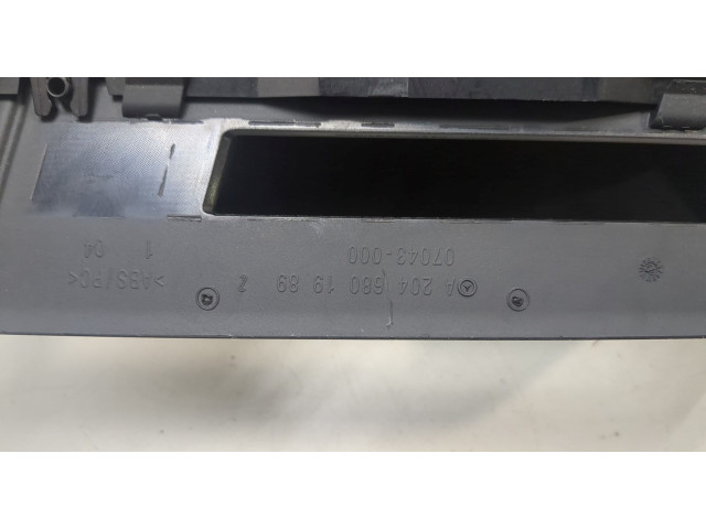 Дисплей бортового компьютера  Mercedes GLK X204 2008-2015 A2048202697       