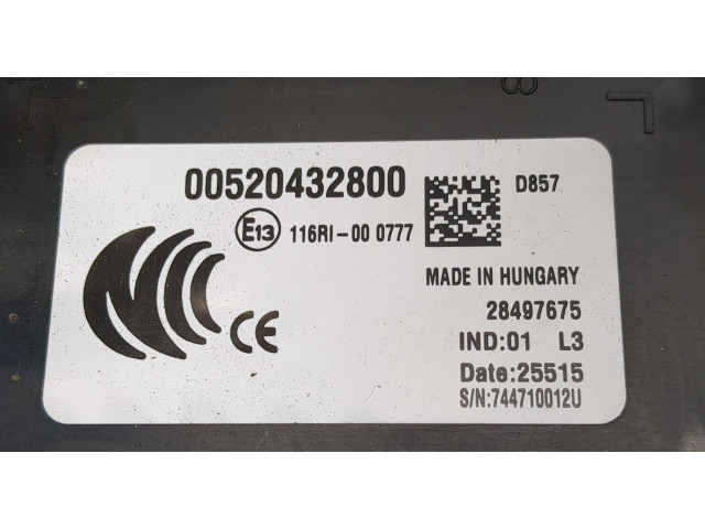 Блок предохранителей Jeep Renegade 00520432800