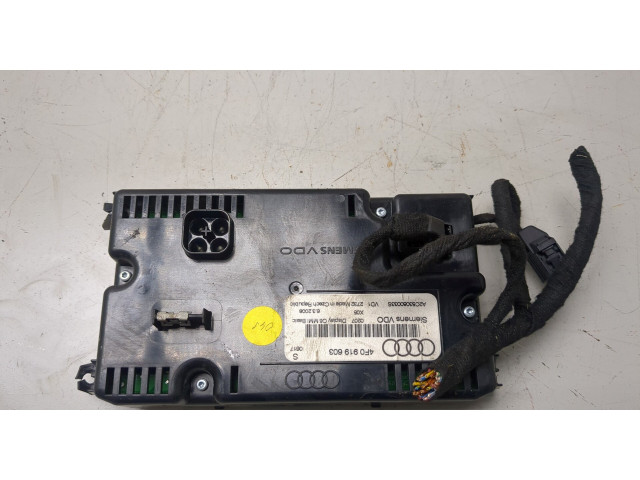 Дисплей бортового компьютера Audi A6 (C6) 2005-2011 4F0919603
