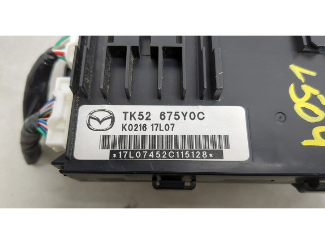 Блок комфорта Mazda CX-9 2016-2022 TK52675Y0C