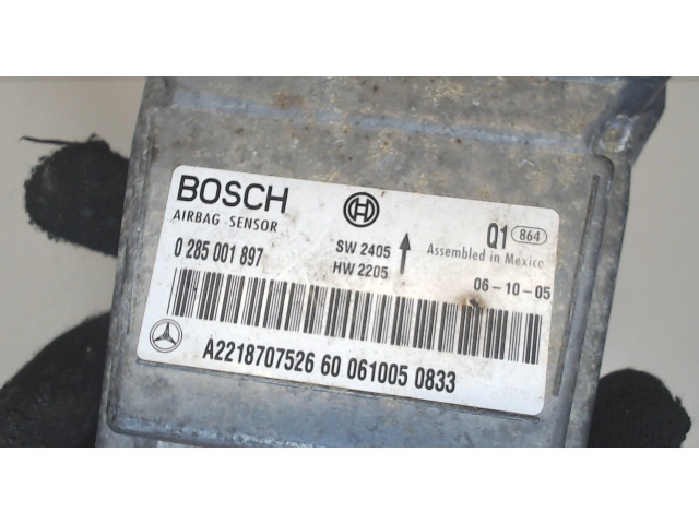 Блок управления подушками безопасности  Mercedes S W221 2005-2013     