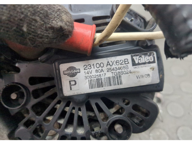 Генератор  Nissan Note E11 2005-2013       23100AX62B    