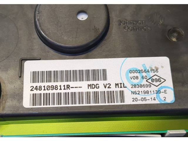 Панель приборов Dacia Sandero 2012- 248109811R 0.9 Бензин