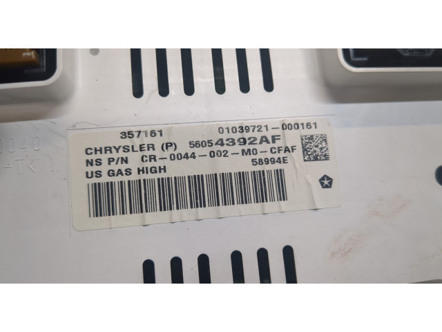 Панель приборов  Jeep Wrangler 2007 - 2018       56054392af     