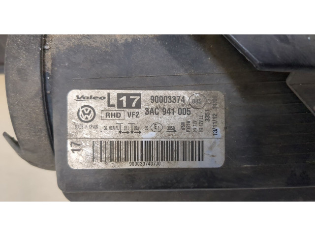 Фара передняя  Volkswagen Passat 7 2010-2015 Европа левая 