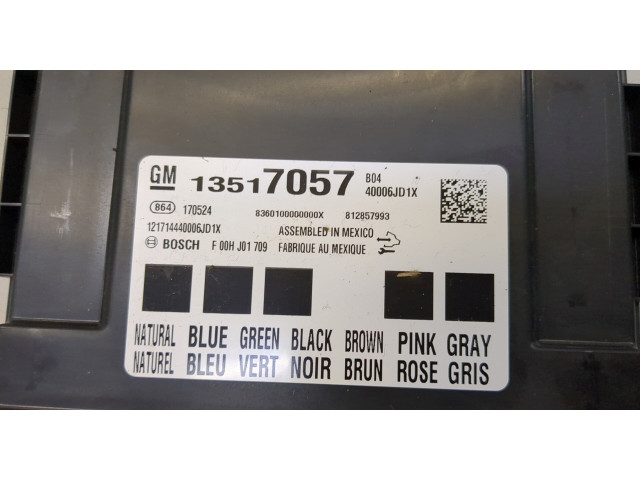 Блок комфорта  Chevrolet Equinox 2017-        