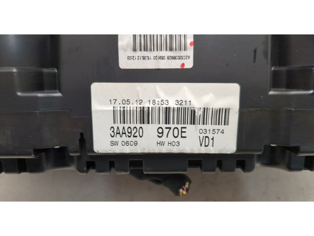 Панель приборов  Volkswagen Passat 7 2010-2015 Европа            