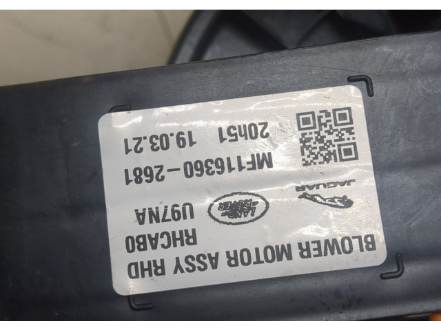 Моторчик печки  Jaguar F-Pace 2016-2020 1163602681    1163602681   