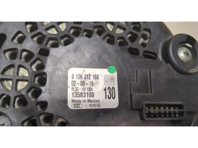 Генератор Chevrolet Equinox 2017- 13535009 1.5 бензин