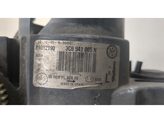 Фара передняя  Volkswagen Passat 6 2005-2010 левая 