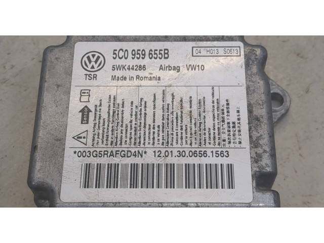 Блок управления подушками безопасности  Skoda Yeti 2009-2014     