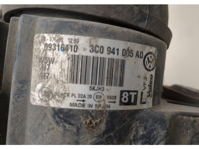 Фара передняя  Volkswagen Passat 6 2005-2010 левая 