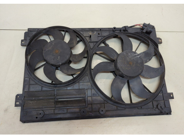 Вентилятор радиатора  Volkswagen Passat 7 2010-2015 Европа           