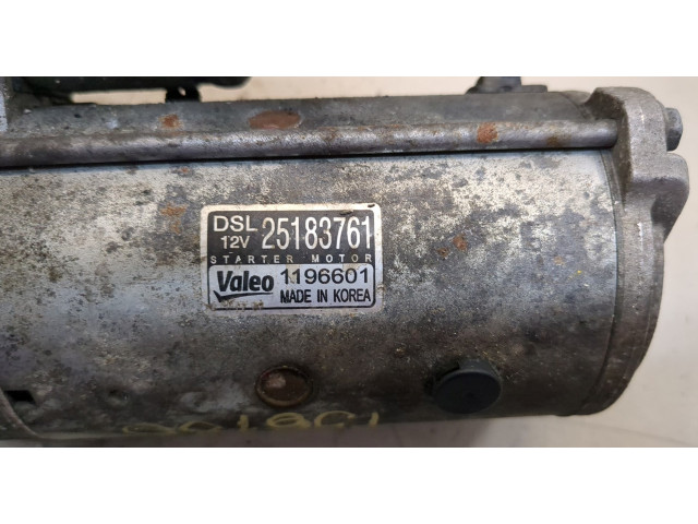 Стартер  Chevrolet Captiva 2011-2016 2.2  25183761   