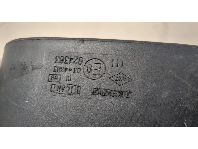 Зеркало боковое  Dacia Duster 2010-2017  правое           963016242R, 963747198R, 6001551893