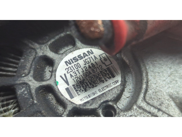 Генератор  Nissan X-Trail (T31) 2007-2015       23100JG71A    