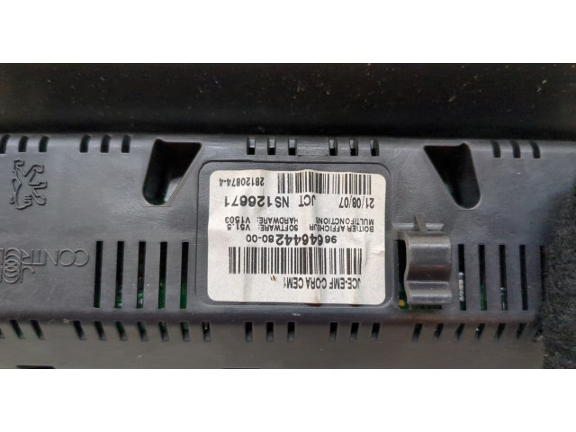 Дисплей бортового компьютера  Peugeot 407 2004-2011        