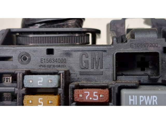 Блок предохранителей  Chevrolet Trailblazer 2020-2022      15634000   