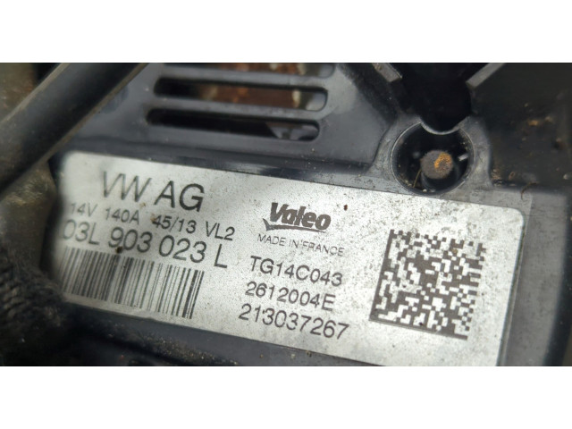 Генератор Skoda Octavia (A7) 2013-2023 03L903023KX, 03L903023L, 03L903023LX