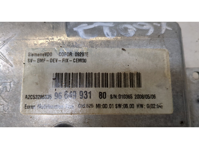 Дисплей бортового компьютера  Peugeot 407        