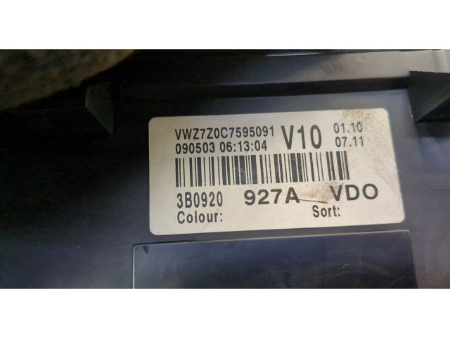 Панель приборов  Volkswagen Passat 5 2000-2005            