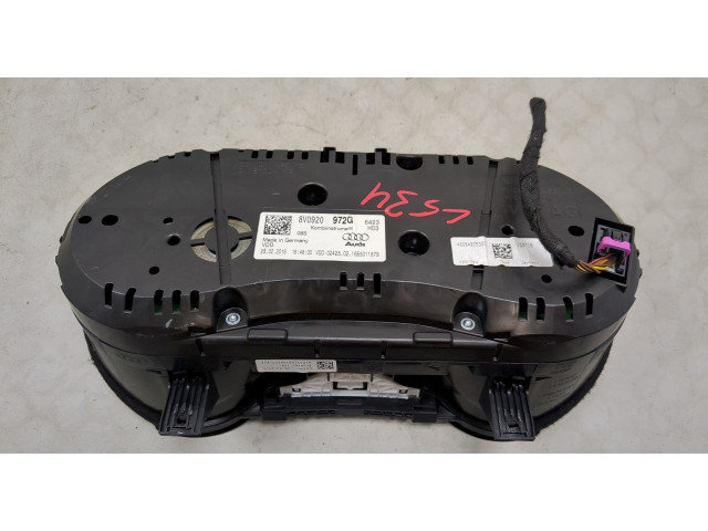 Панель приборов  Audi A3 (8V) e-tron 2014-2018       8V0920972G     