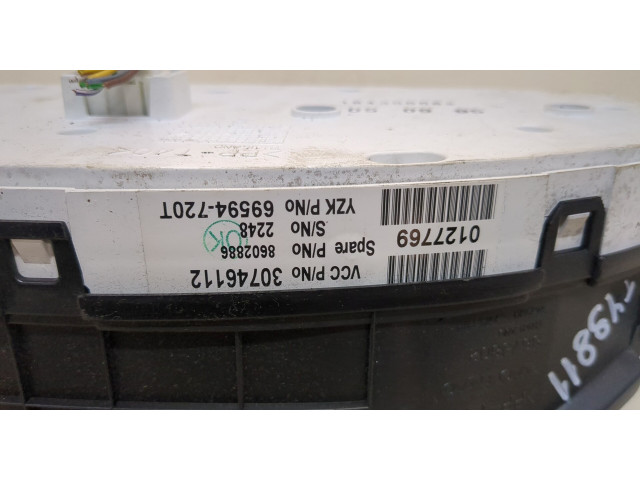 Панель приборов Volvo S60 2000-2009