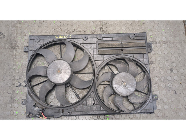 Вентилятор радиатора Volkswagen Passat 7 2010-2015 Европа 2.0 дизель