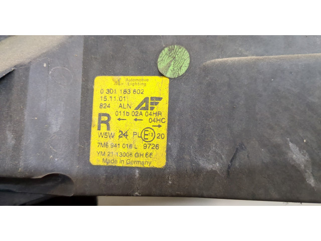 Фара передняя Ford Galaxy 2000-2006 правая