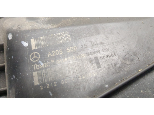 Вентилятор радиатора Mercedes C W203 2000-2008