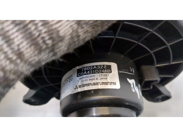 Моторчик печки Mitsubishi Eclipse Cross 2017-2020