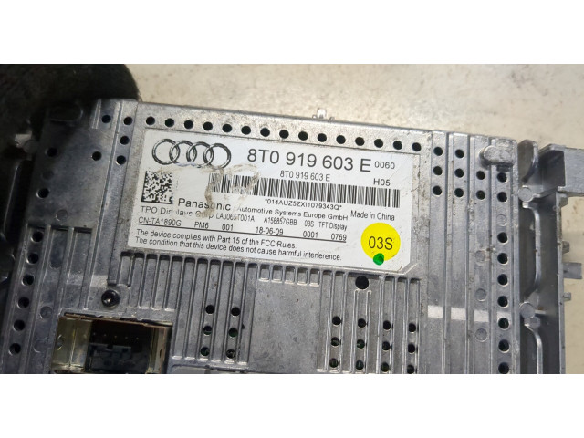 Дисплей бортового компьютера  Audi Q5 2008-2017 8T0919603E        