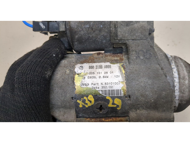 Стартер Smart Fortwo 1998-2007 0.6