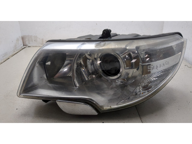 Фара передняя  Skoda SuperB 2008-2015 левая 