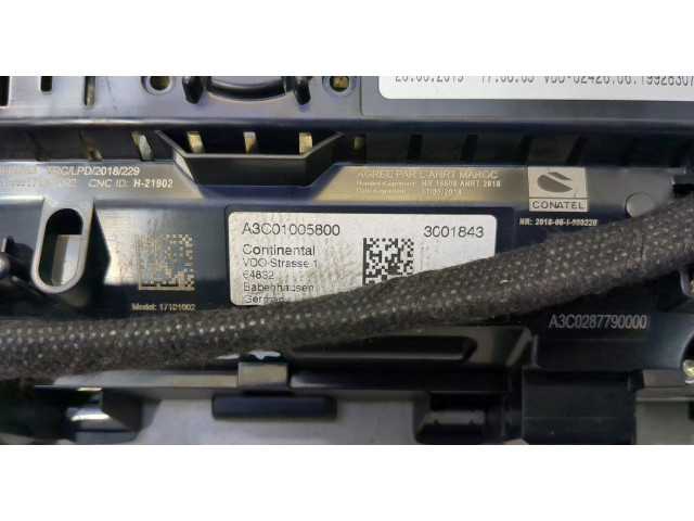 Панель приборов Volkswagen Tiguan 2016-2020 3G0920790E