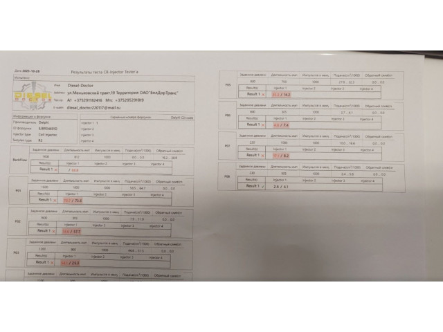 Форсунка топливная SsangYong Rexton 2001-2007 6650170121