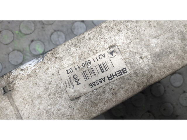 Интеркулер  Mercedes E W211 2002-2009 3.2  2115001102    