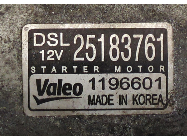 Стартер  Opel Antara 2006-2015 2.2     