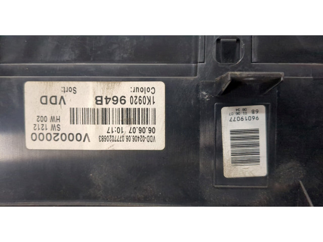 Панель приборов Volkswagen Golf Plus