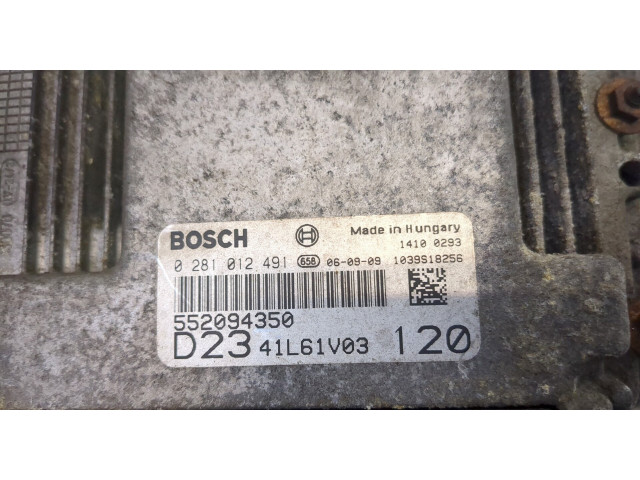 Блок управления двигателем Fiat Ducato 2006-2014