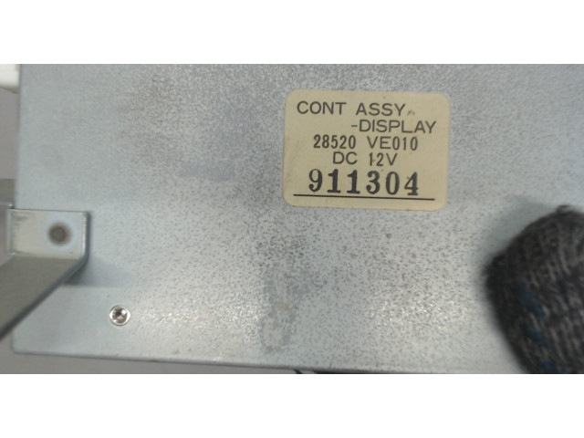 Дисплей бортового компьютера Nissan Elgrand 1997-2002 28520ve010