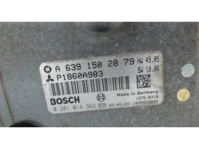 Блок управления двигателем Mitsubishi Colt 2004-2008