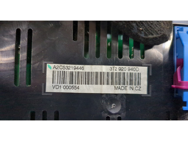 Панель приборов  Skoda SuperB 2008-2015            