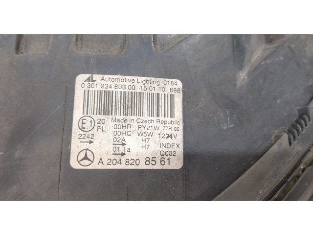 Фара передняя  Mercedes C W204 2006-2015 левая 