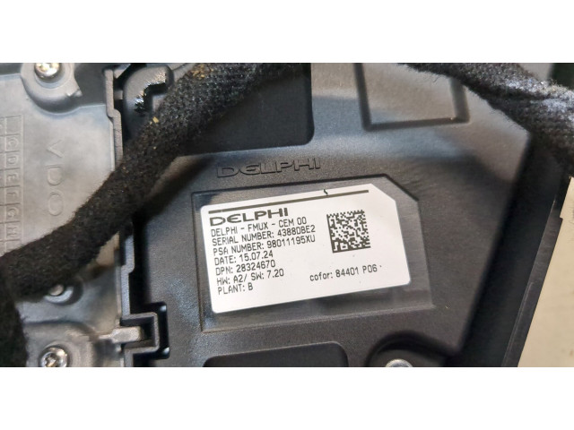 Дисплей бортового компьютера Citroen C4 Grand Picasso 2014- 98011195XU, 9812720580